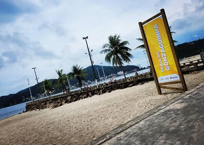 Flat Completo Novo A 350M Da Praia Com Piscina