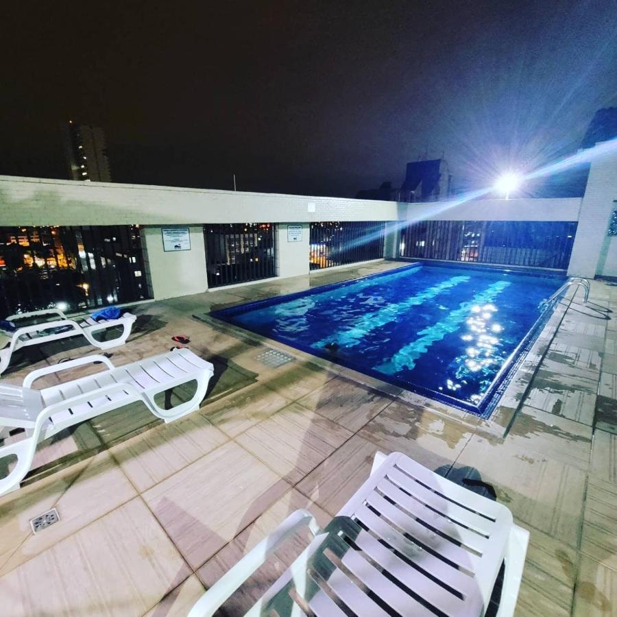 Flat Completo Novo A 350m Da Com Piscina Apartment *